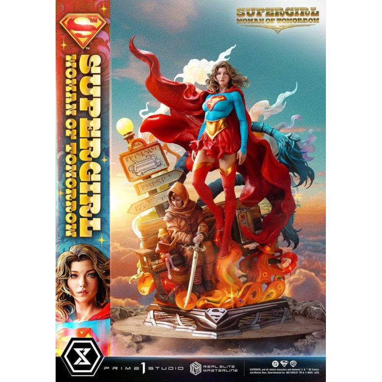 Prime 1 Studio - DC Comics – Supergirl: Woman of Tomorrow (Bonus-Version) – Real Elite Masterline Serie 1/4