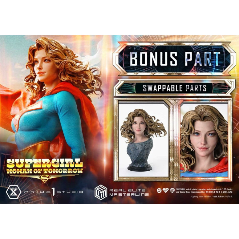 Prime 1 Studio - DC Comics – Supergirl: Woman of Tomorrow (Bonus-Version) – Real Elite Masterline Serie 1/4