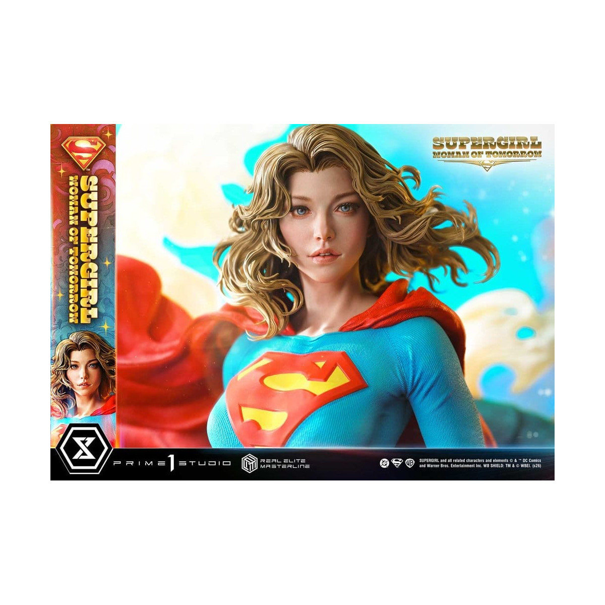 Prime 1 Studio - DC Comics – Supergirl: Woman of Tomorrow (Bonus-Version) – Real Elite Masterline Serie 1/4