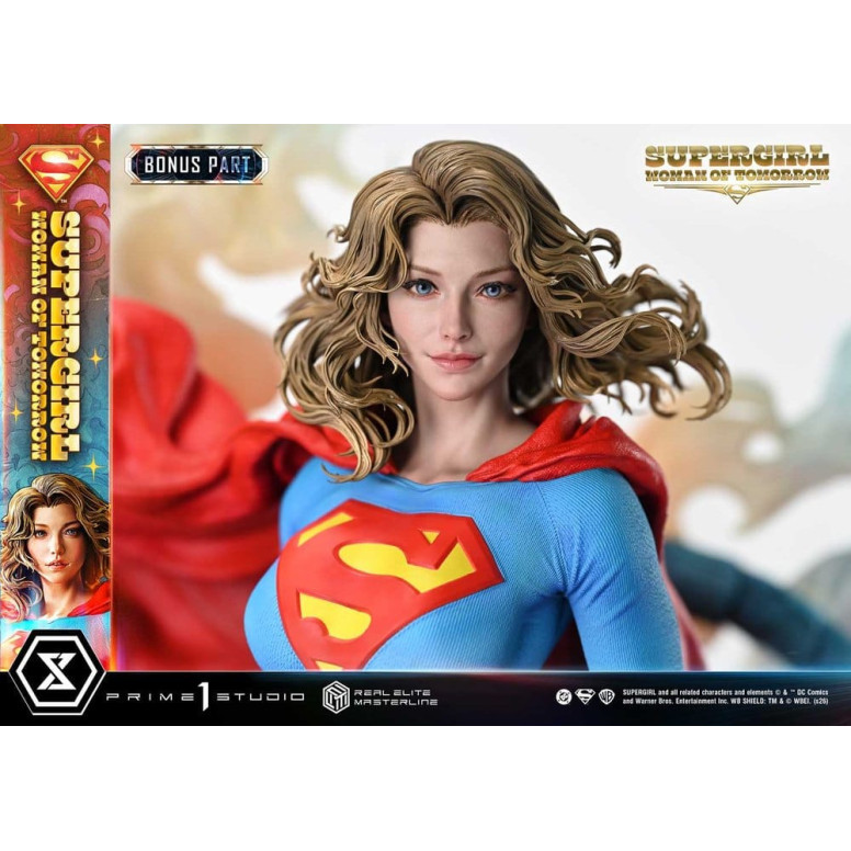 Prime 1 Studio - DC Comics – Supergirl: Woman of Tomorrow (Bonus-Version) – Real Elite Masterline Serie 1/4
