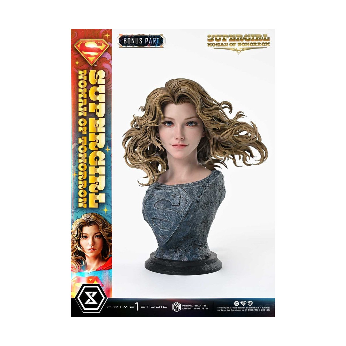Prime 1 Studio - DC Comics – Supergirl: Woman of Tomorrow (Bonus-Version) – Real Elite Masterline Serie 1/4