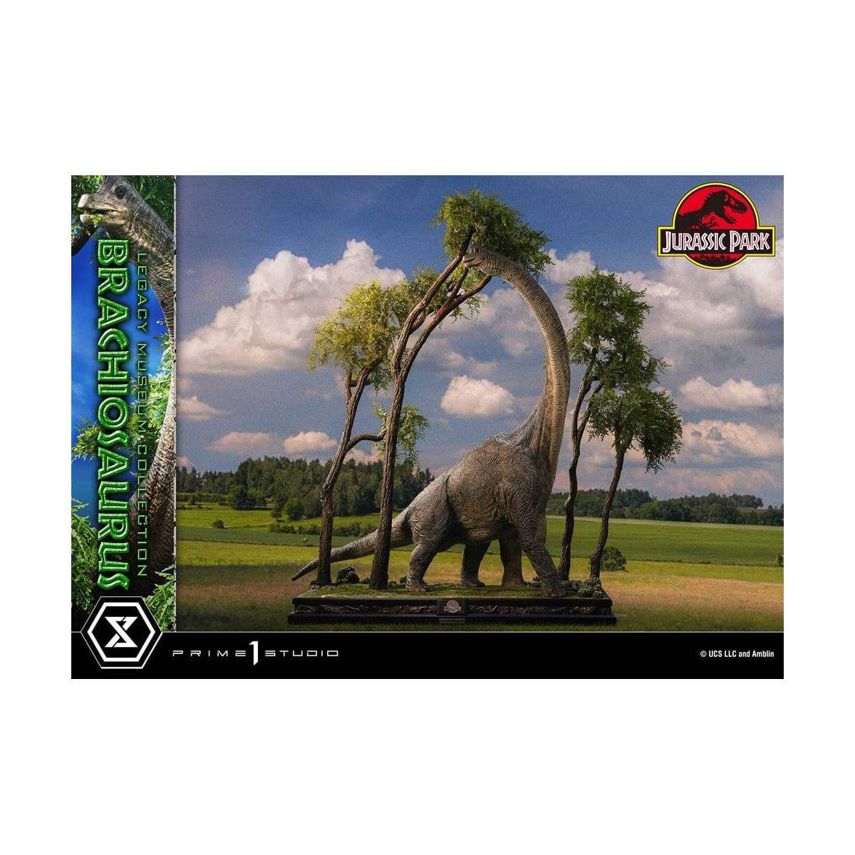 Prime 1 Studio - Jurassic Park - Brachiosaurus aus der Sammlung des Legacy Museums im Maßstab 1:15