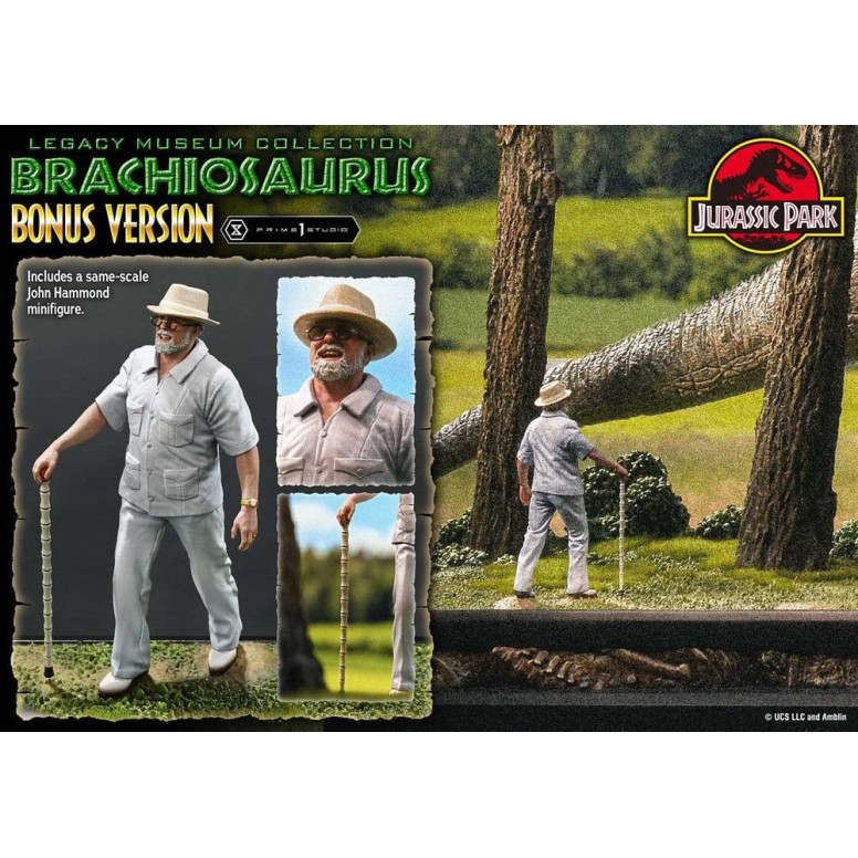 Prime 1 Studio - Jurassic Park - Brachiosaurus aus der Sammlung des Legacy Museums im Maßstab 1:15