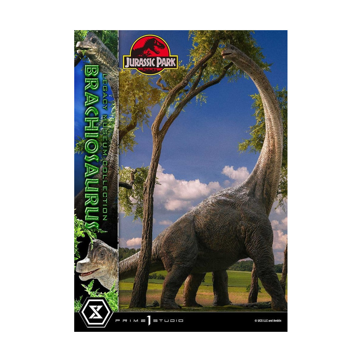 Prime 1 Studio - Jurassic Park - Brachiosaurus aus der Sammlung des Legacy Museums im Maßstab 1:15