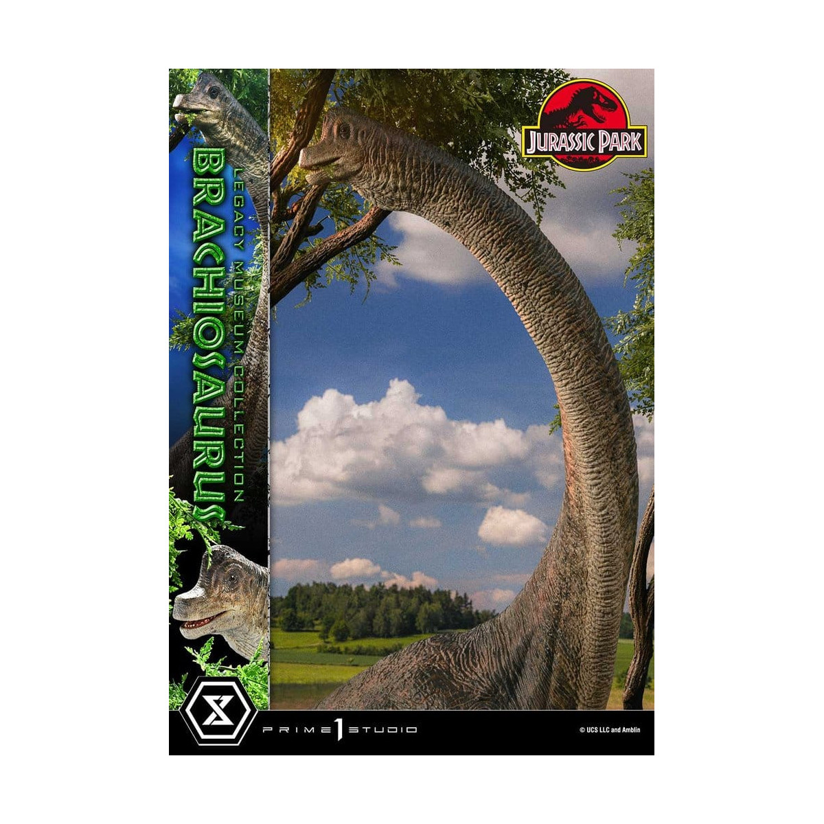 Prime 1 Studio - Jurassic Park - Brachiosaurus aus der Sammlung des Legacy Museums im Maßstab 1:15