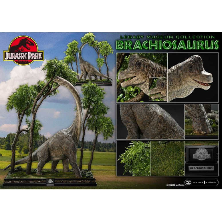 Prime 1 Studio - Jurassic Park - Brachiosaurus aus der Sammlung des Legacy Museums im Maßstab 1:15