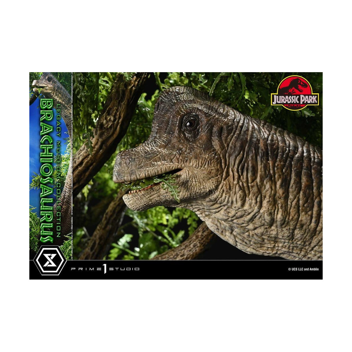 Prime 1 Studio - Jurassic Park - Brachiosaurus aus der Sammlung des Legacy Museums im Maßstab 1:15