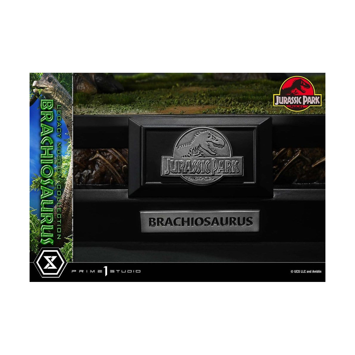 Prime 1 Studio - Jurassic Park - Brachiosaurus aus der Sammlung des Legacy Museums im Maßstab 1:15