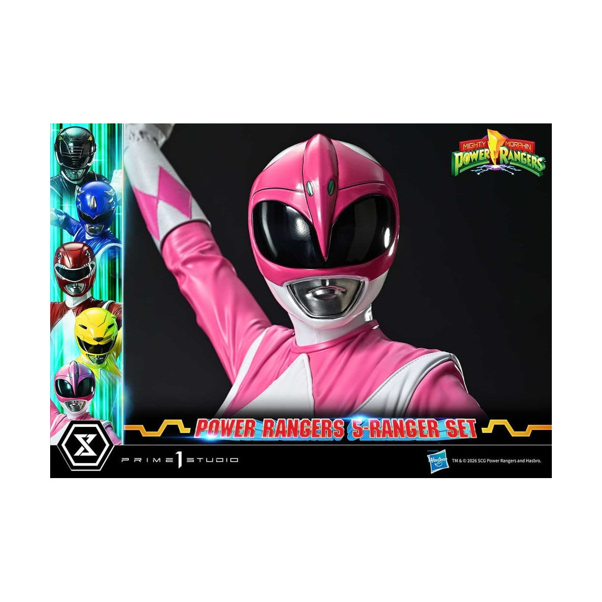 Prime 1 Studio - Mighty Morphin Power Rangers, Premium Masterline, 5er-Set mit Figuren im Maßstab 1:4, Deluxe-Version