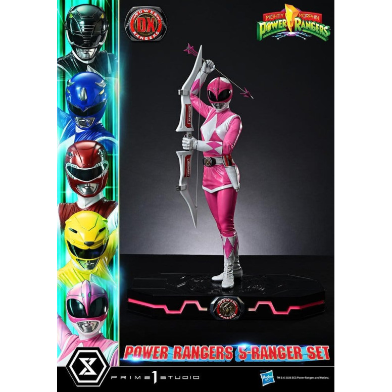 Prime 1 Studio - Mighty Morphin Power Rangers, Premium Masterline, 5er-Set mit Figuren im Maßstab 1:4, Deluxe-Version