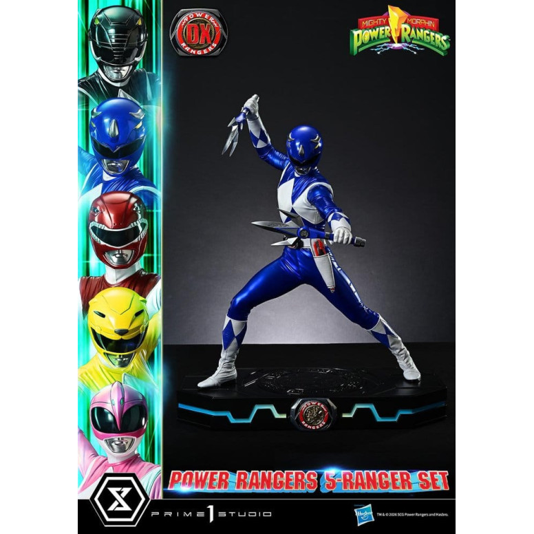 Prime 1 Studio - Mighty Morphin Power Rangers, Premium Masterline, 5er-Set mit Figuren im Maßstab 1:4, Deluxe-Version
