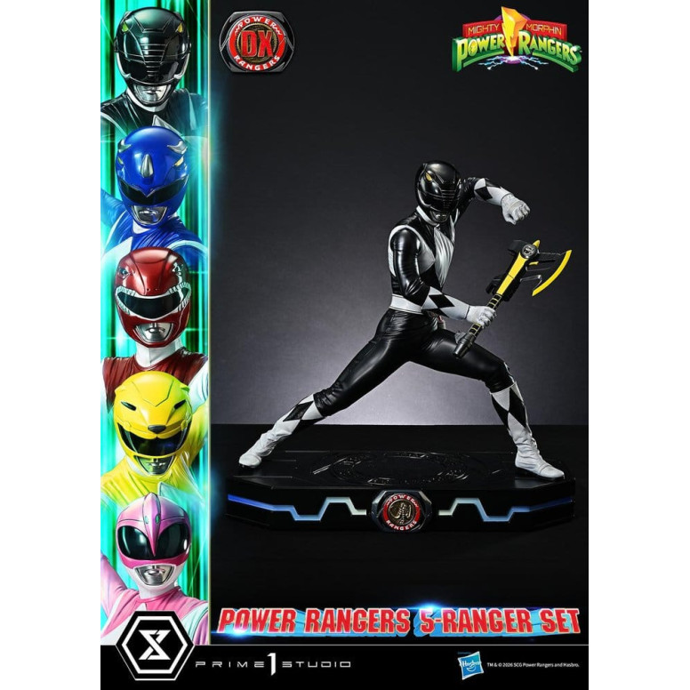 Prime 1 Studio - Mighty Morphin Power Rangers, Premium Masterline, 5er-Set mit Figuren im Maßstab 1:4, Deluxe-Version