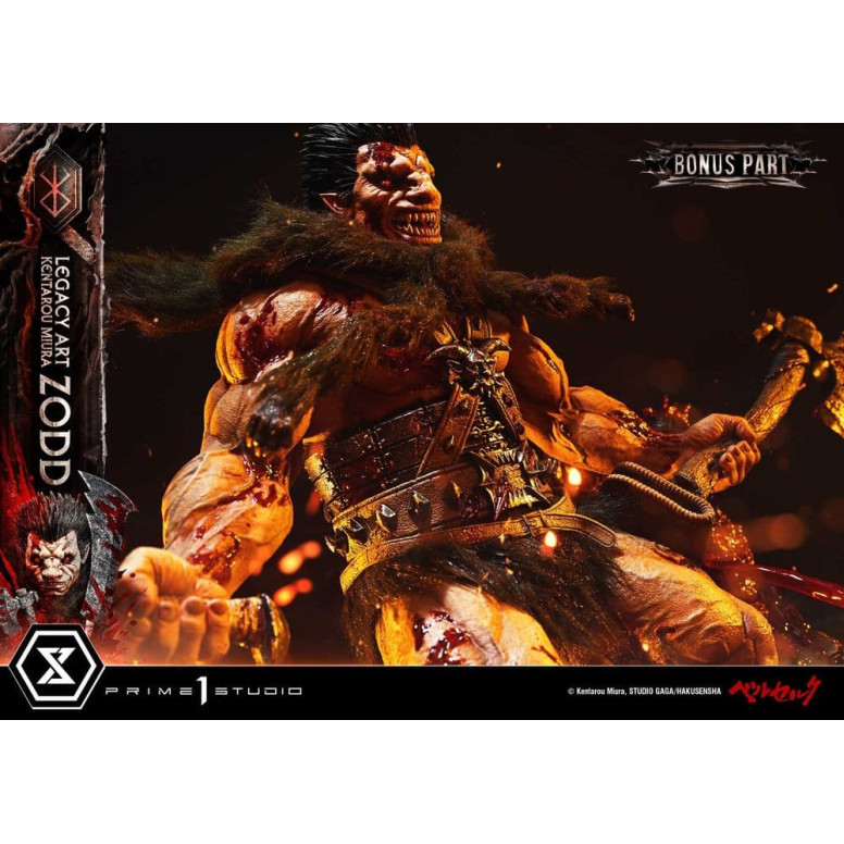 Prime 1 Studio Berserk - Kentaro Miura Legacy Art Berserker ZODD DX Bonus-Version – Statue im Maßstab 1:4
