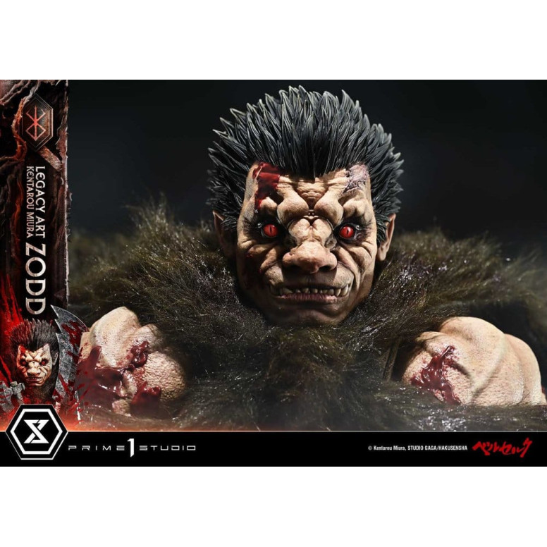 Prime 1 Studio Berserk - Kentaro Miura Legacy Art Berserker ZODD DX Bonus-Version – Statue im Maßstab 1:4