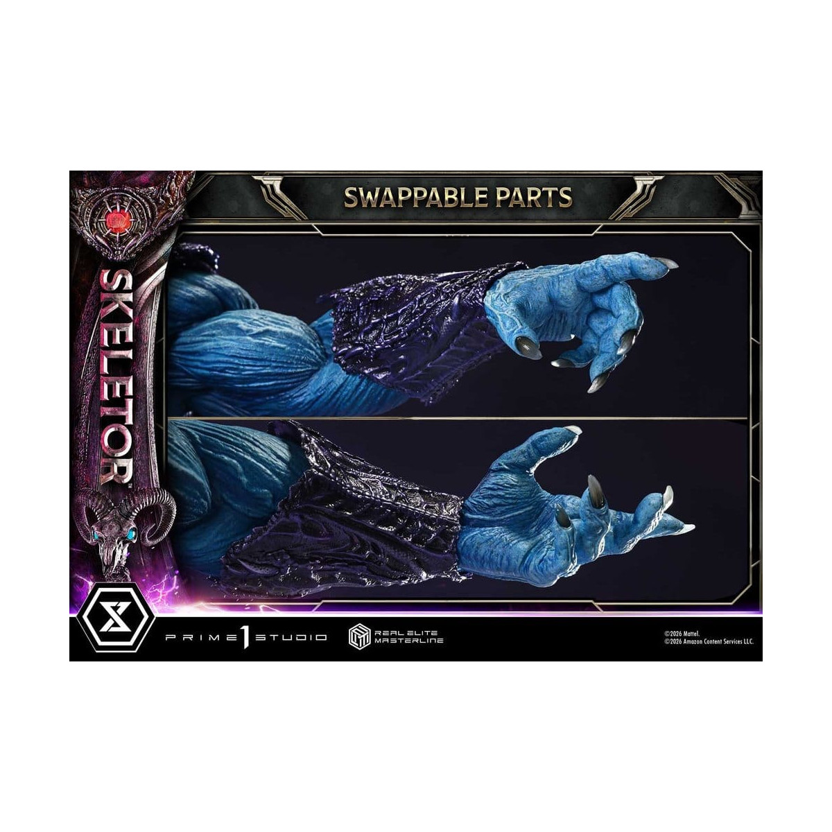 Prime 1 Studio - Skeletor Bonus-Version – Masters of the Universe (2026) Real Elite Masterline 1/3