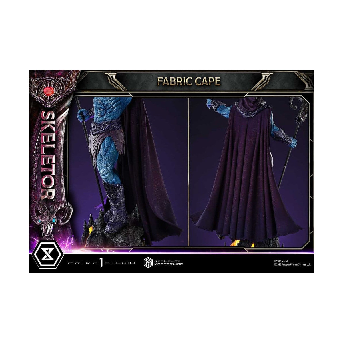 Prime 1 Studio - Skeletor Bonus-Version – Masters of the Universe (2026) Real Elite Masterline 1/3