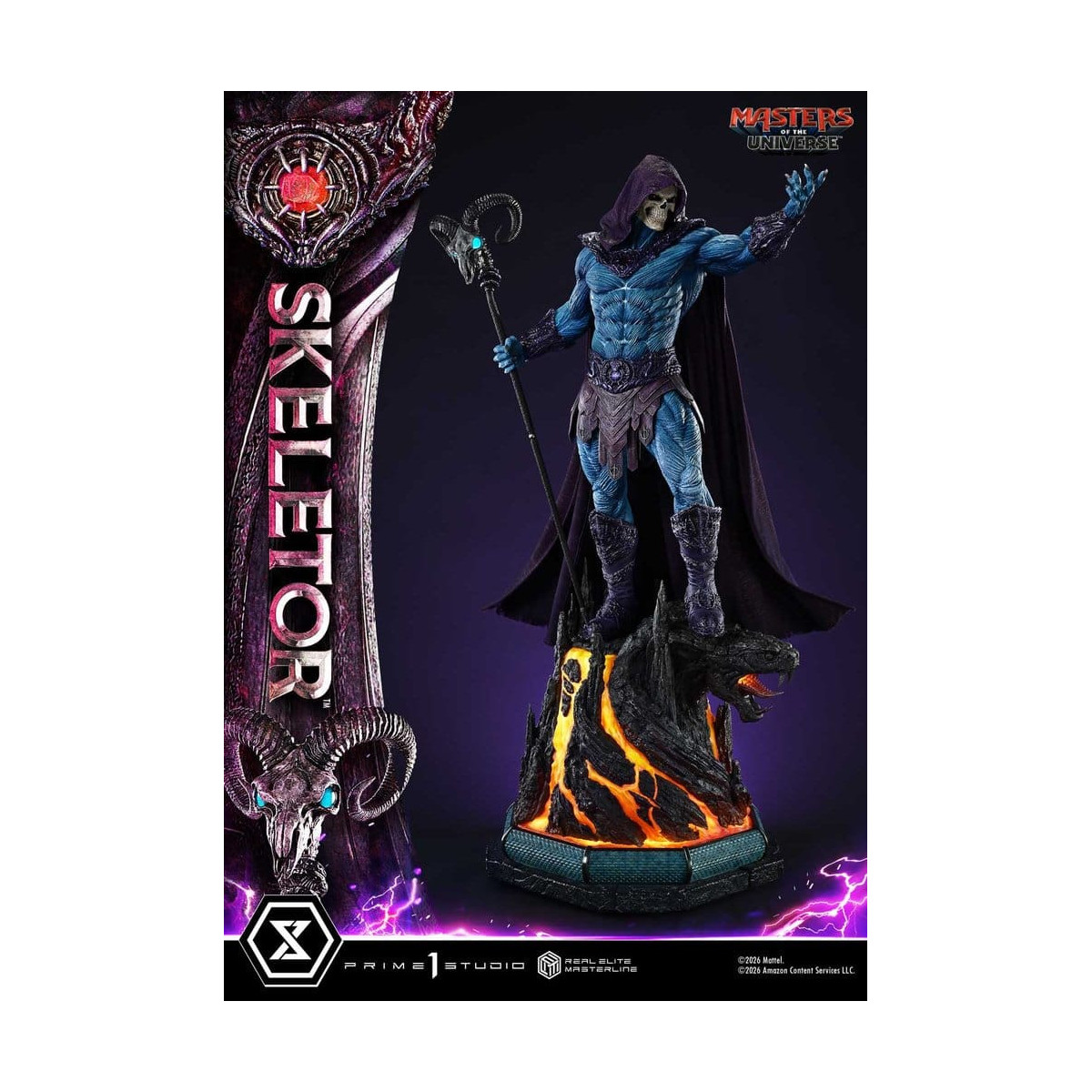 Prime 1 Studio - Skeletor Bonus-Version – Masters of the Universe (2026) Real Elite Masterline 1/3