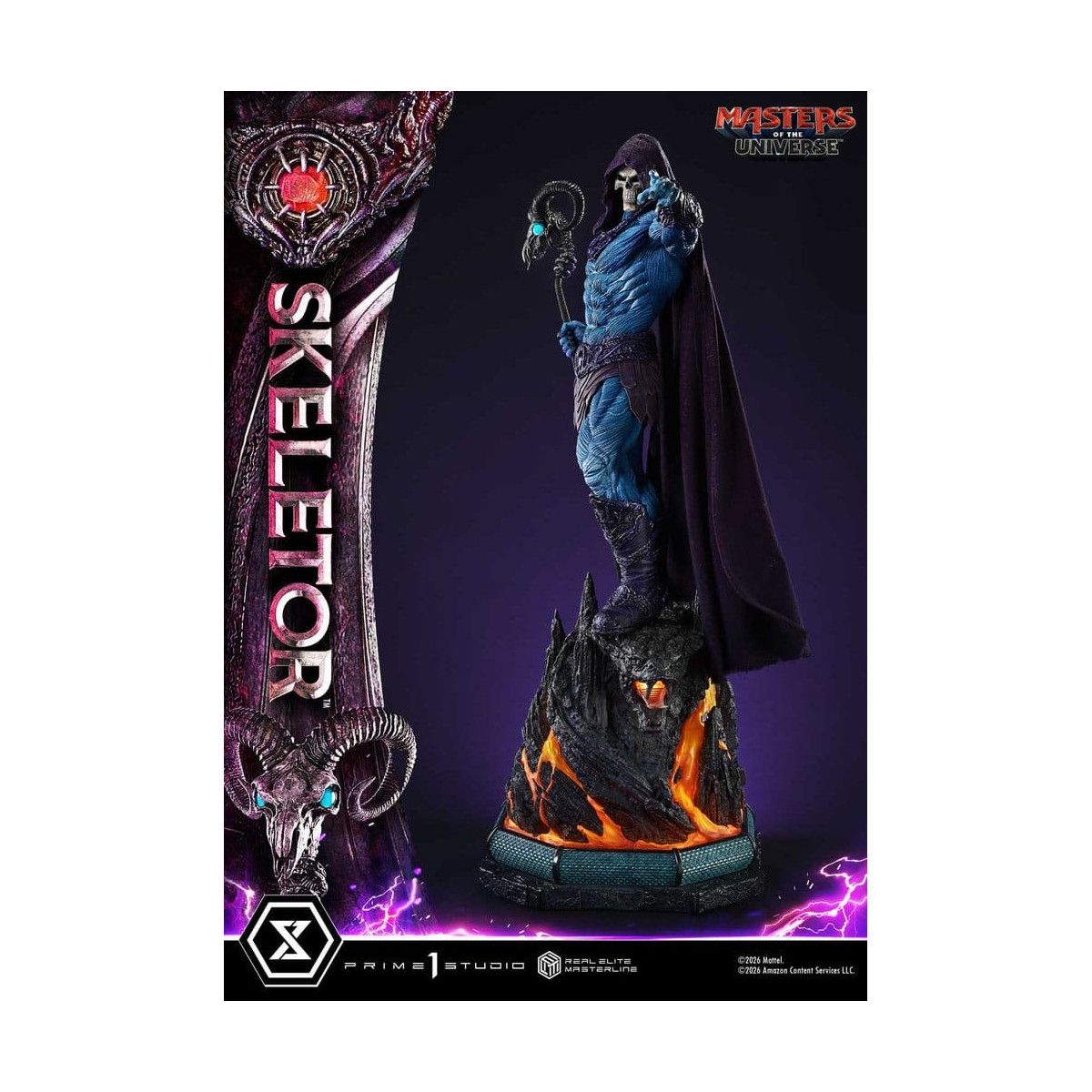Prime 1 Studio - Skeletor Bonus-Version – Masters of the Universe (2026) Real Elite Masterline 1/3