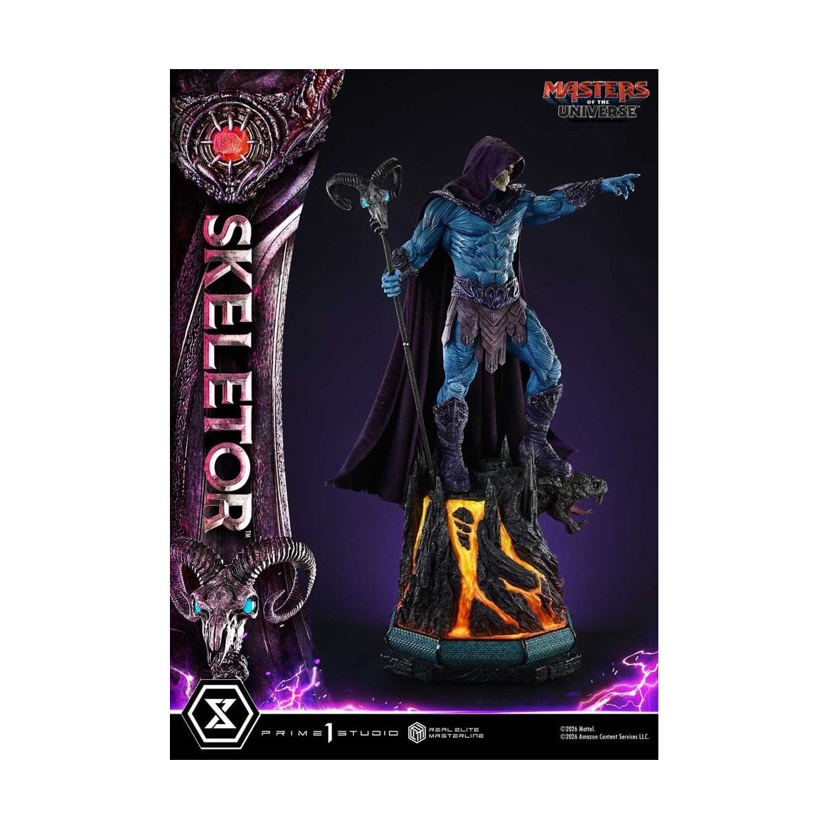 Prime 1 Studio - Skeletor Bonus-Version – Masters of the Universe (2026) Real Elite Masterline 1/3