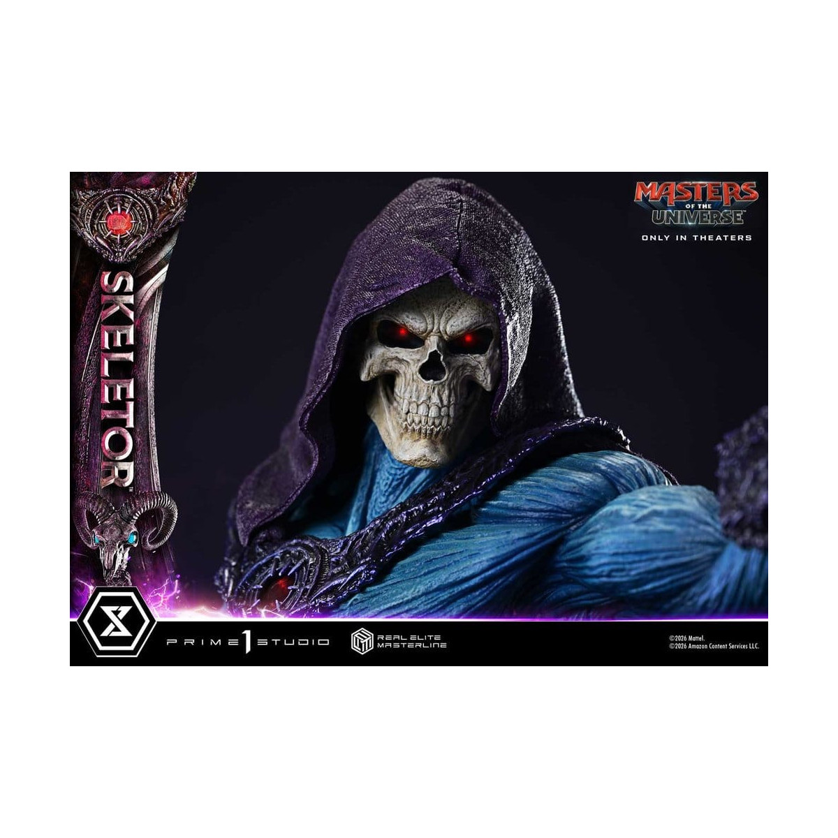 Prime 1 Studio - Skeletor Bonus-Version – Masters of the Universe (2026) Real Elite Masterline 1/3