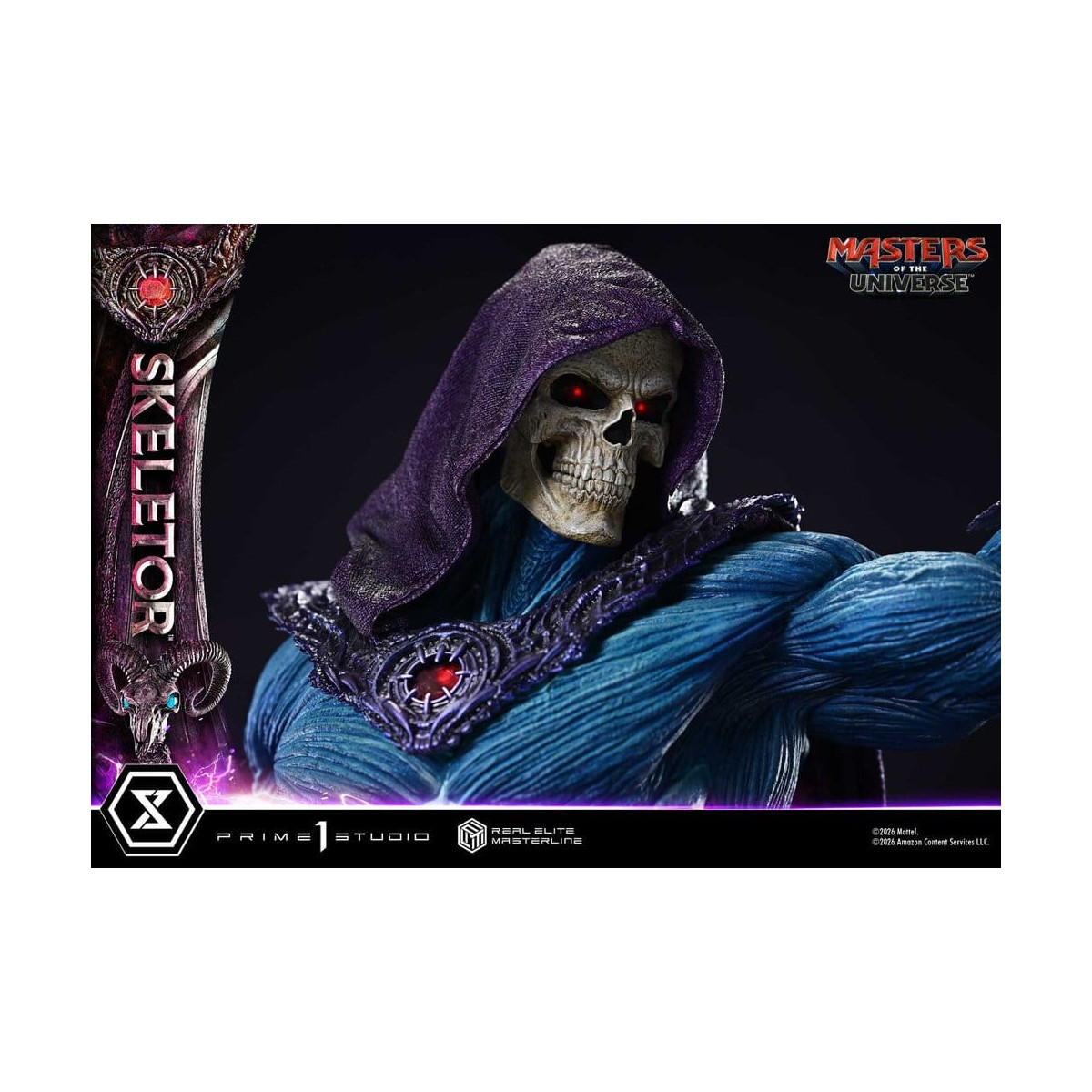 Prime 1 Studio - Skeletor Bonus-Version – Masters of the Universe (2026) Real Elite Masterline 1/3