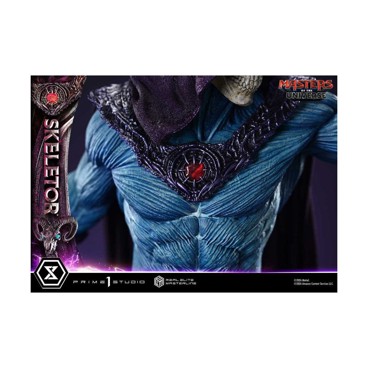 Prime 1 Studio - Skeletor Bonus-Version – Masters of the Universe (2026) Real Elite Masterline 1/3