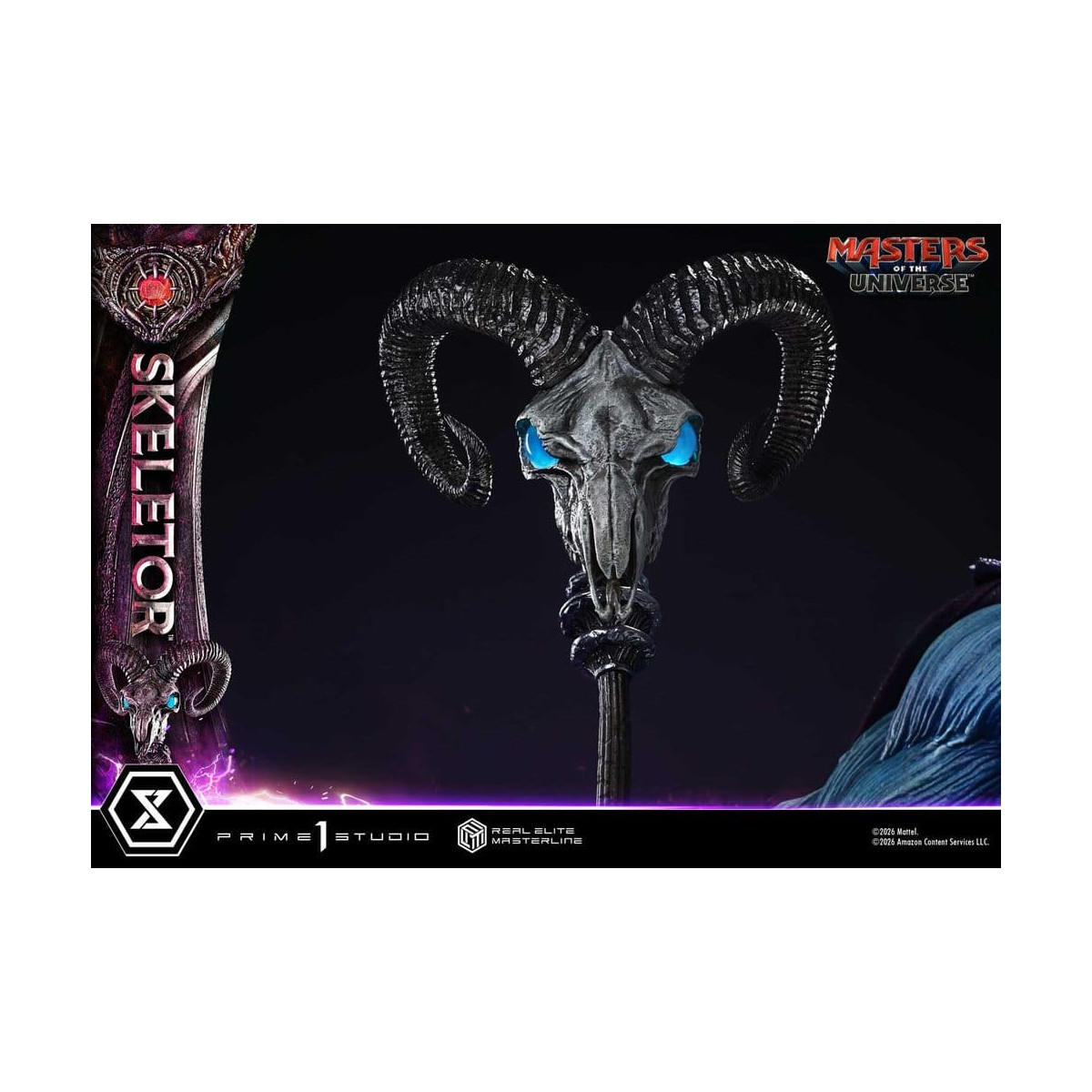 Prime 1 Studio - Skeletor Bonus-Version – Masters of the Universe (2026) Real Elite Masterline 1/3