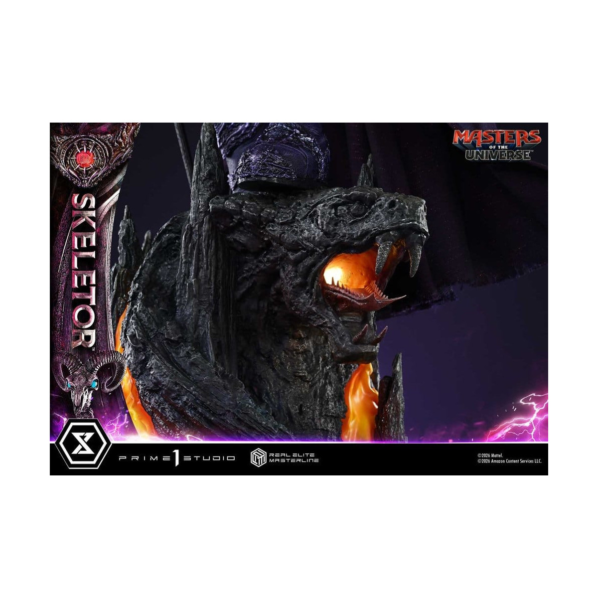 Prime 1 Studio - Skeletor Bonus-Version – Masters of the Universe (2026) Real Elite Masterline 1/3