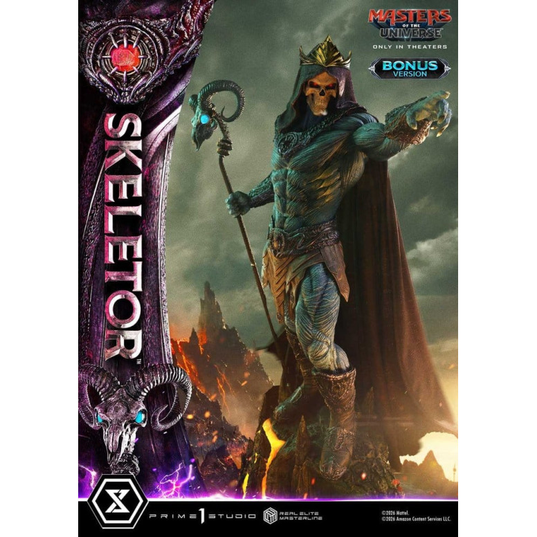 Prime 1 Studio - Skeletor Bonus-Version – Masters of the Universe (2026) Real Elite Masterline 1/3