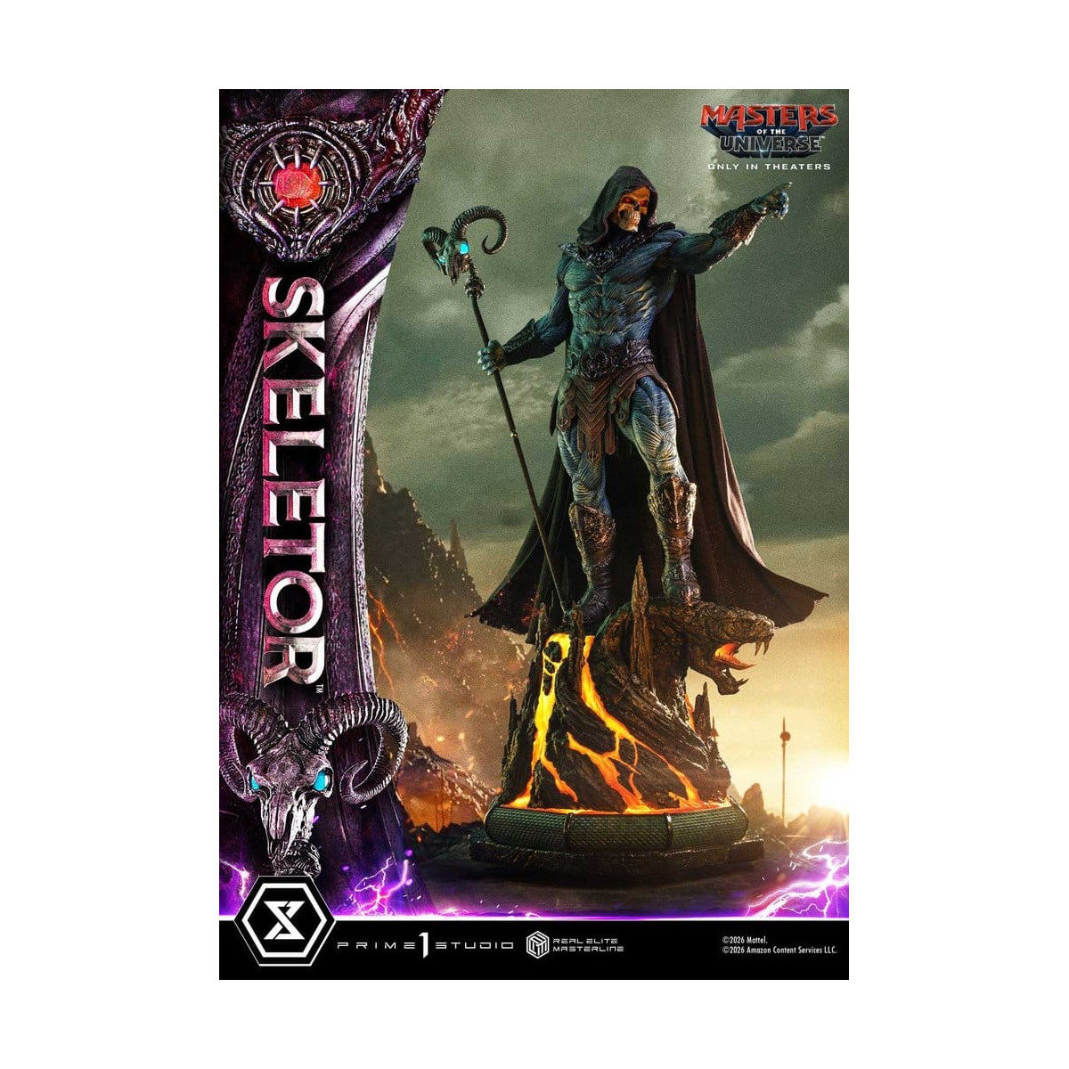 Prime 1 Studio - Skeletor Bonus-Version – Masters of the Universe (2026) Real Elite Masterline 1/3