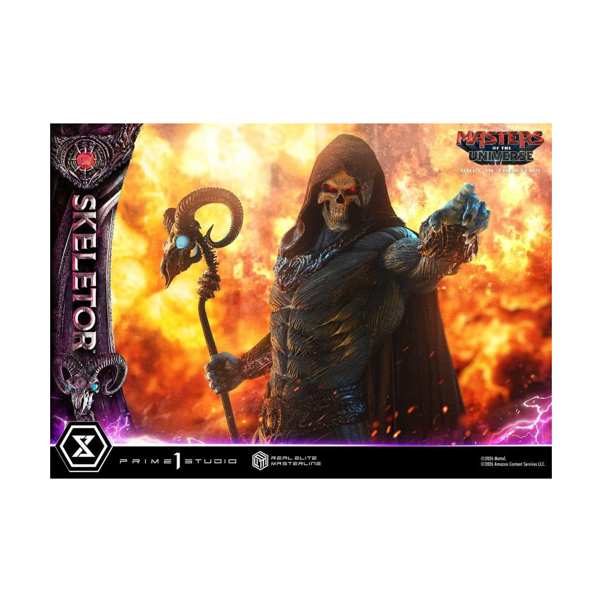 Prime 1 Studio - Skeletor Bonus-Version – Masters of the Universe (2026) Real Elite Masterline 1/3