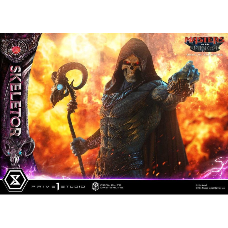 Prime 1 Studio - Skeletor Bonus-Version – Masters of the Universe (2026) Real Elite Masterline 1/3