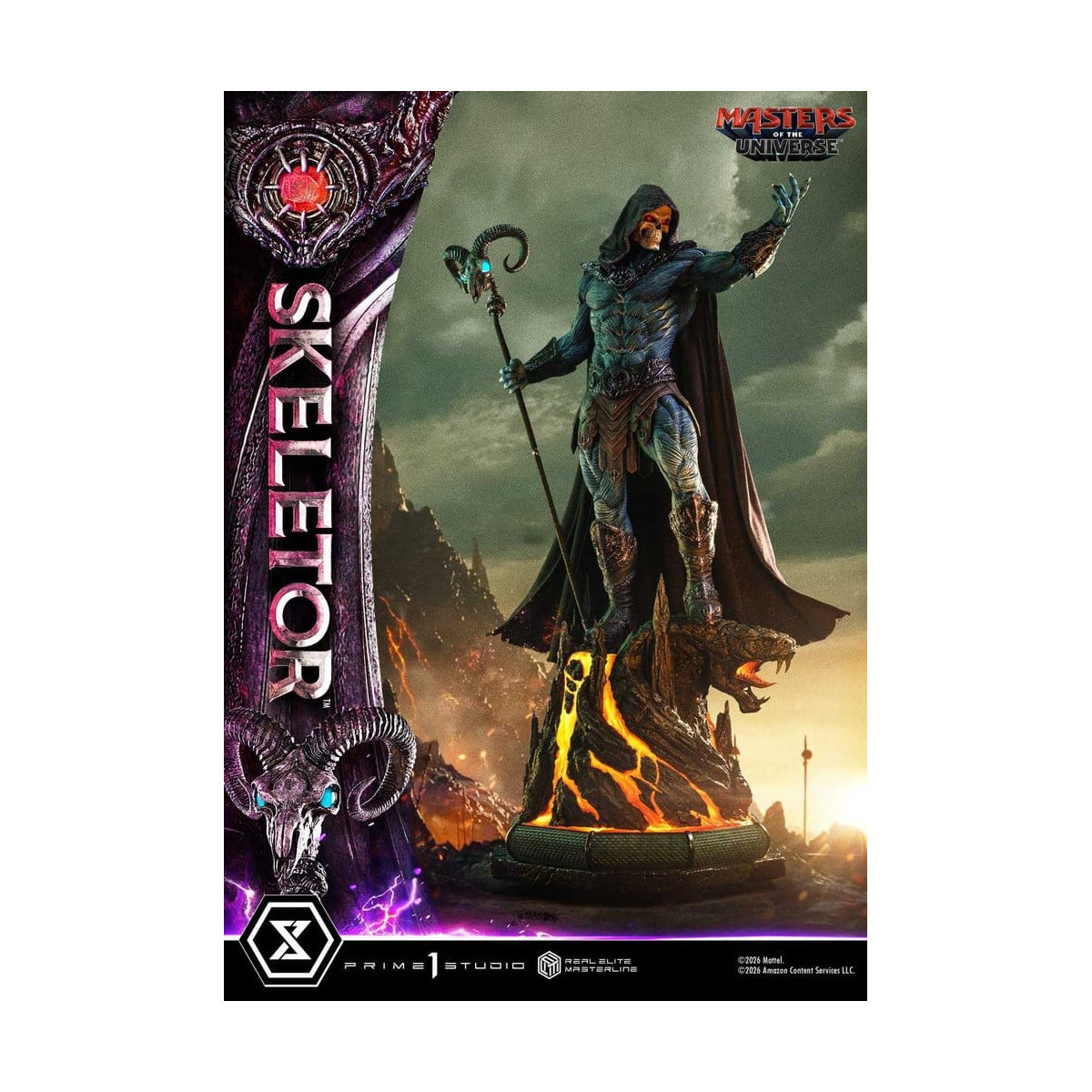 Prime 1 Studio - Skeletor Bonus-Version – Masters of the Universe (2026) Real Elite Masterline 1/3