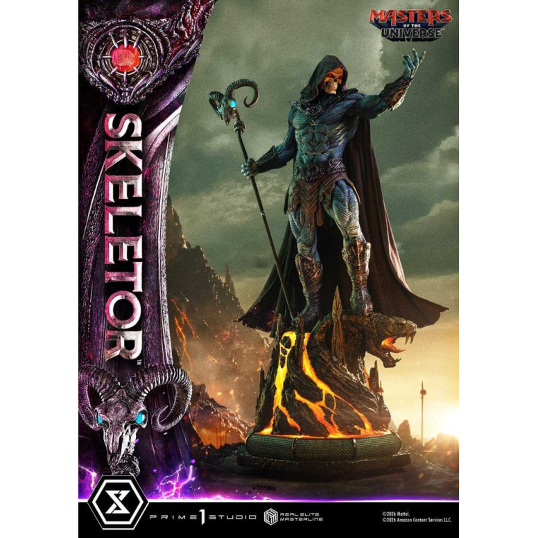 Prime 1 Studio - Skeletor Bonus-Version – Masters of the Universe (2026) Real Elite Masterline 1/3