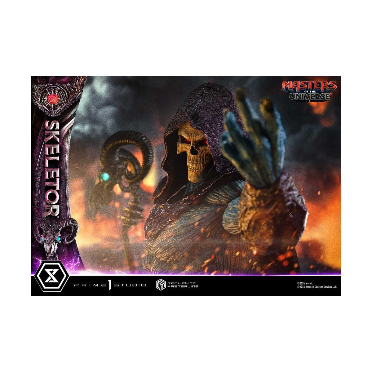 Prime 1 Studio - Skeletor Bonus-Version – Masters of the Universe (2026) Real Elite Masterline 1/3