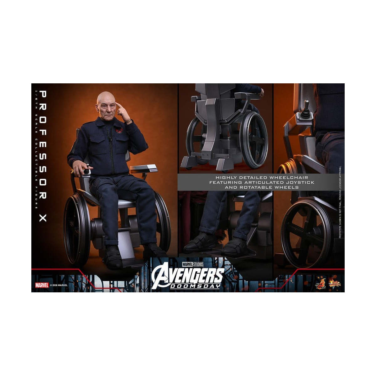 Hot Toys – Professor X 1:6 – „ Avengers “: Doomsday