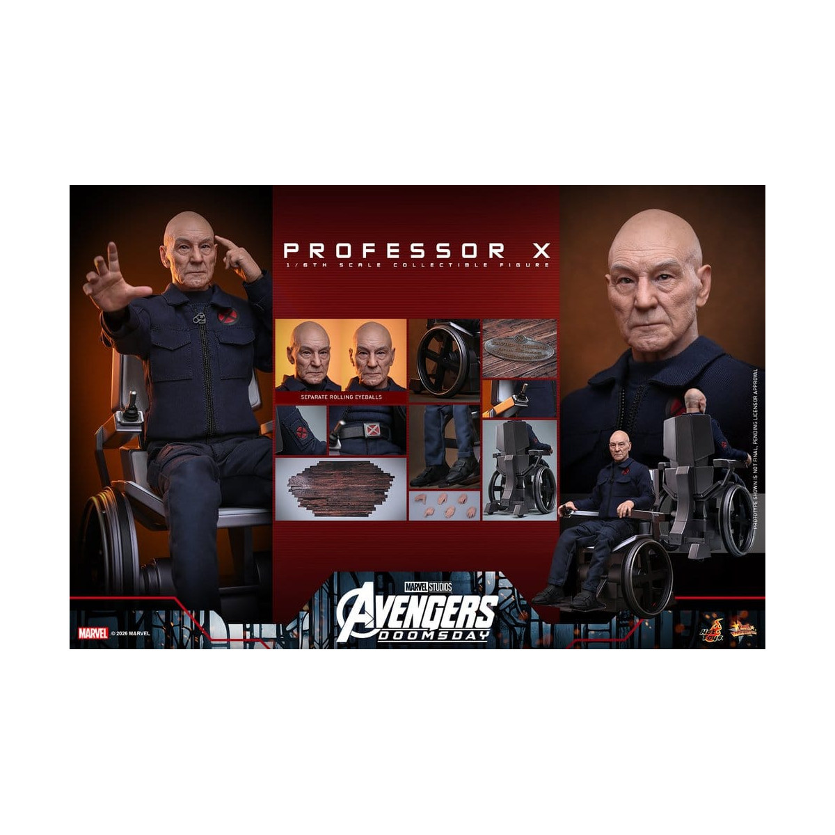 Hot Toys – Professor X 1:6 – „ Avengers “: Doomsday