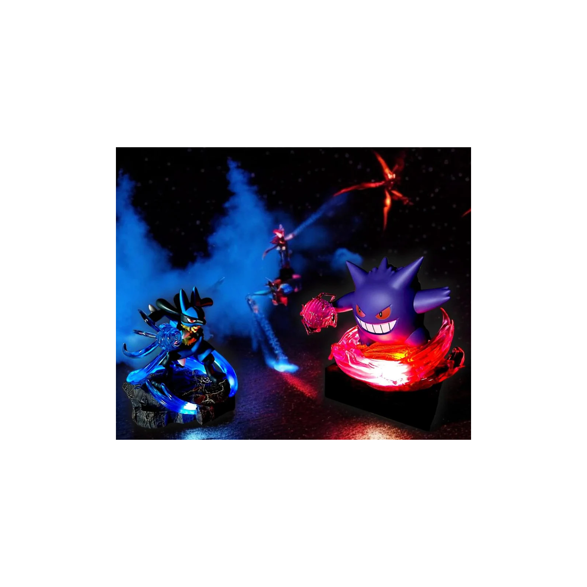Langbowang Funism – Holly Box Pokémon – LED-Diorama „Battle Moments“ – Set mit 6 Figuren