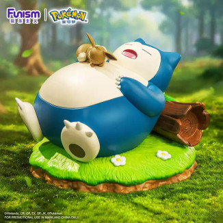 Funism - Pokemon Prime Figur – Snorlax & Evoli – Snorlax & Eevee – Kabigon & Eievui