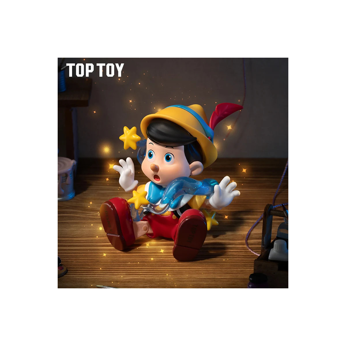 Toy Pop – „ Disney “ „ Pinocchio “ „Growth Diary“ – 6er-Set Figuren in Blindboxen