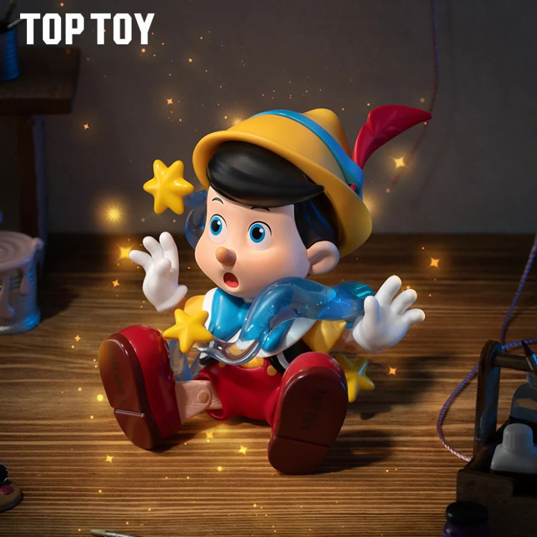 Toy Pop – „ Disney “ „ Pinocchio “ „Growth Diary“ – 6er-Set Figuren in Blindboxen