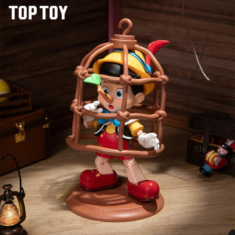 Toy Pop – „ Disney “ „ Pinocchio “ „Growth Diary“ – 6er-Set Figuren in Blindboxen