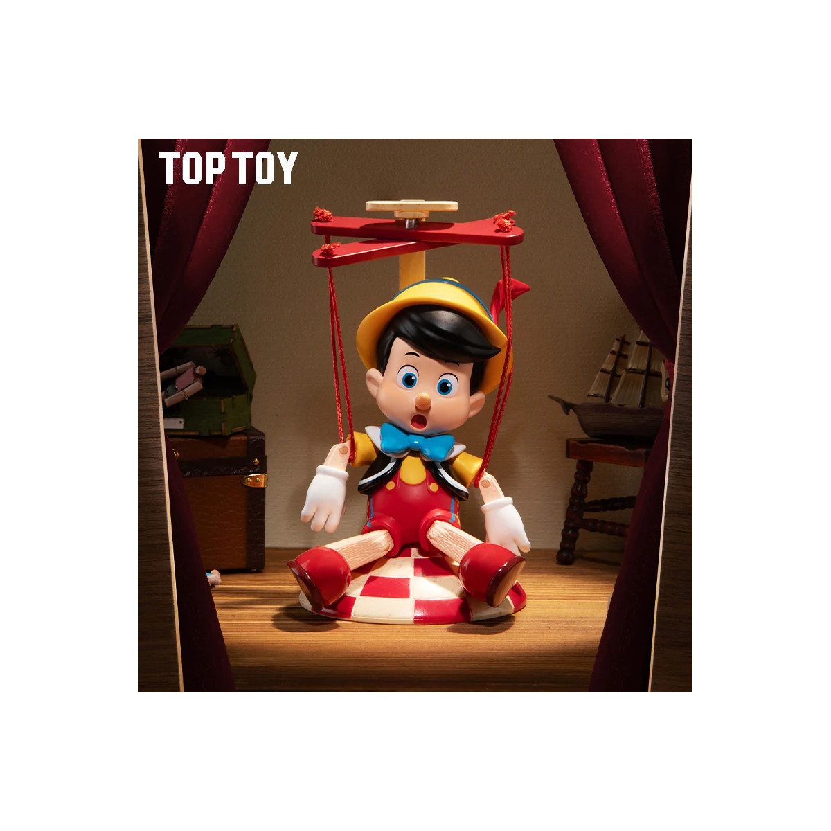 Toy Pop – „ Disney “ „ Pinocchio “ „Growth Diary“ – 6er-Set Figuren in Blindboxen
