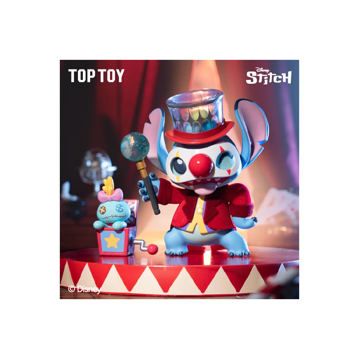 Toy Pop – „ Disney “ Stitch Wacky Diary 2.0 – Set mit 6 Figuren in Blindboxen