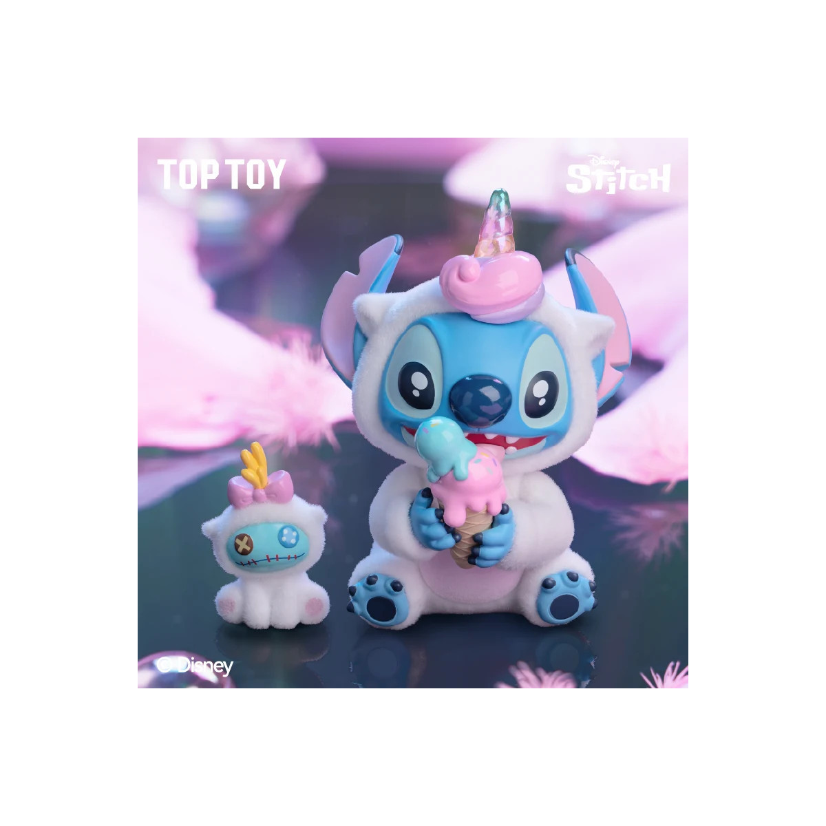 Toy Pop – „ Disney “ Stitch Wacky Diary 2.0 – Set mit 6 Figuren in Blindboxen