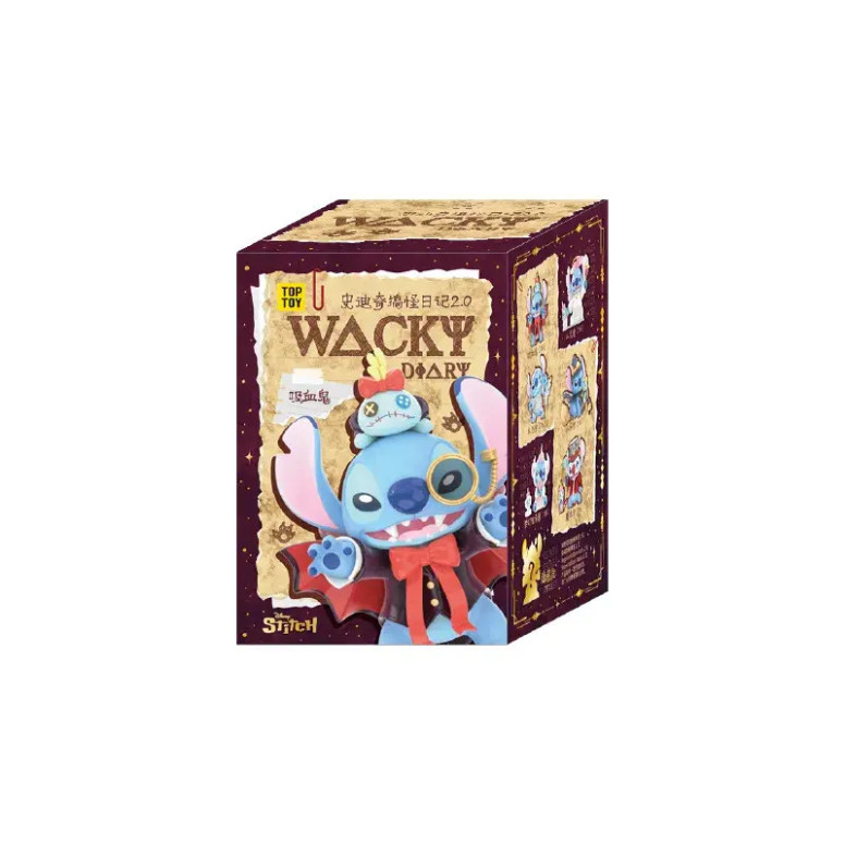 Toy Pop – „ Disney “ Stitch Wacky Diary 2.0 – Set mit 6 Figuren in Blindboxen