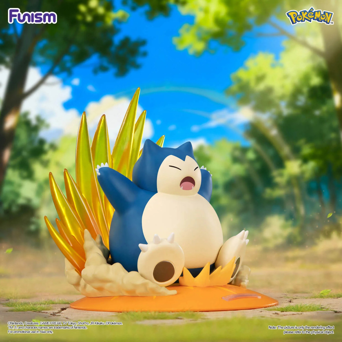 Funism - „ Pokemon Prime “-Mini-Figur – Ronflex – Snorlax –