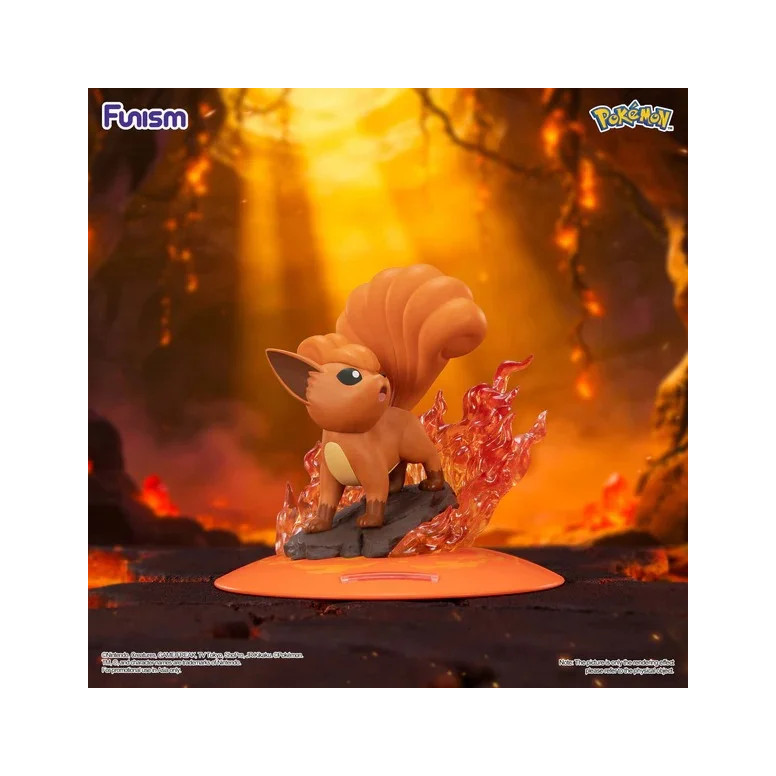 Funism - „ Pokemon Prime “-Mini-Figur – Goupix – Vulpix – RoKON