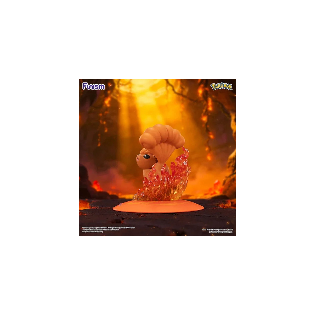 Funism - „ Pokemon Prime “-Mini-Figur – Goupix – Vulpix – RoKON