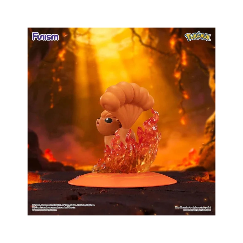 Funism - „ Pokemon Prime “-Mini-Figur – Goupix – Vulpix – RoKON